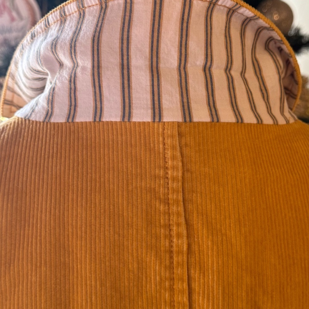 GAP Mustard Yellow Corduroy Blazer - Picture 9 of 10